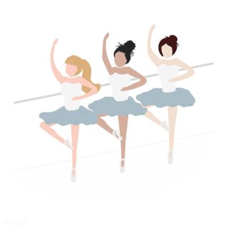 Рисунок детский балет