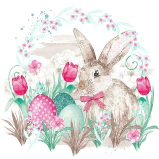 Пасхальный кролик рисунок