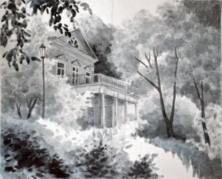 Вишневый сад чехов иллюстрации
