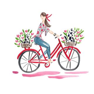 Велосипед иллюстрация