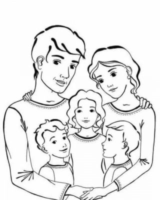 Рисунок родителей