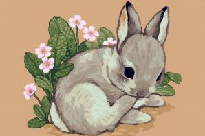 Рисунок кролик