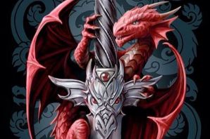 Красный дракон рисунок