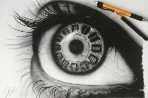 Глаз человеческий рисунок