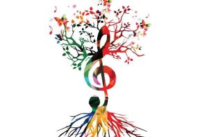 Музыкальное дерево рисунок