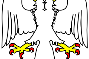 Двуглавый орел раскраска