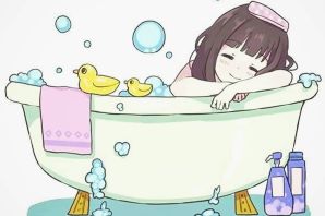 Нарисованная ванна