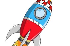 Космическая ракета рисунок