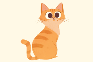 Кот рыжко рисунок
