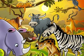 Рисунки животные африки