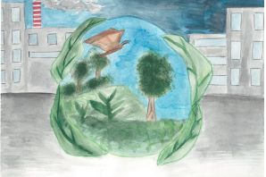 Рисунки на экологическую тему для детей