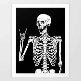 Человеческий скелет рисунок