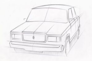 Рисунки для срисовки машины легкие