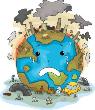 Рисунок на тему загрязнение воздуха
