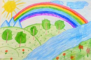 Детские рисунки здравствуй лето