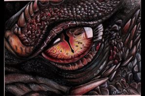 Глаз дракона рисунок
