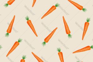 Морковь шаблон