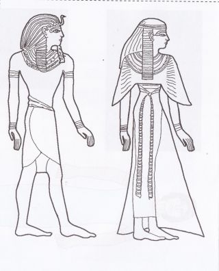 Рисунок древнего египтянина