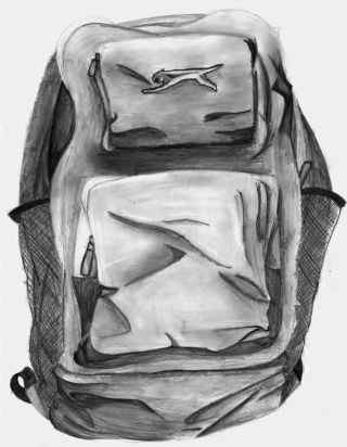 Рюкзак карандашом