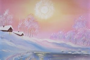 Иллюстрация к стихотворению зима