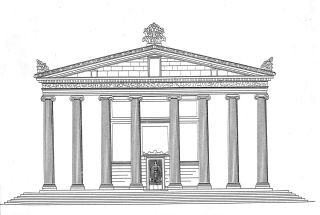 Храм артемиды рисунок