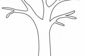 Шаблон дерева для рисования