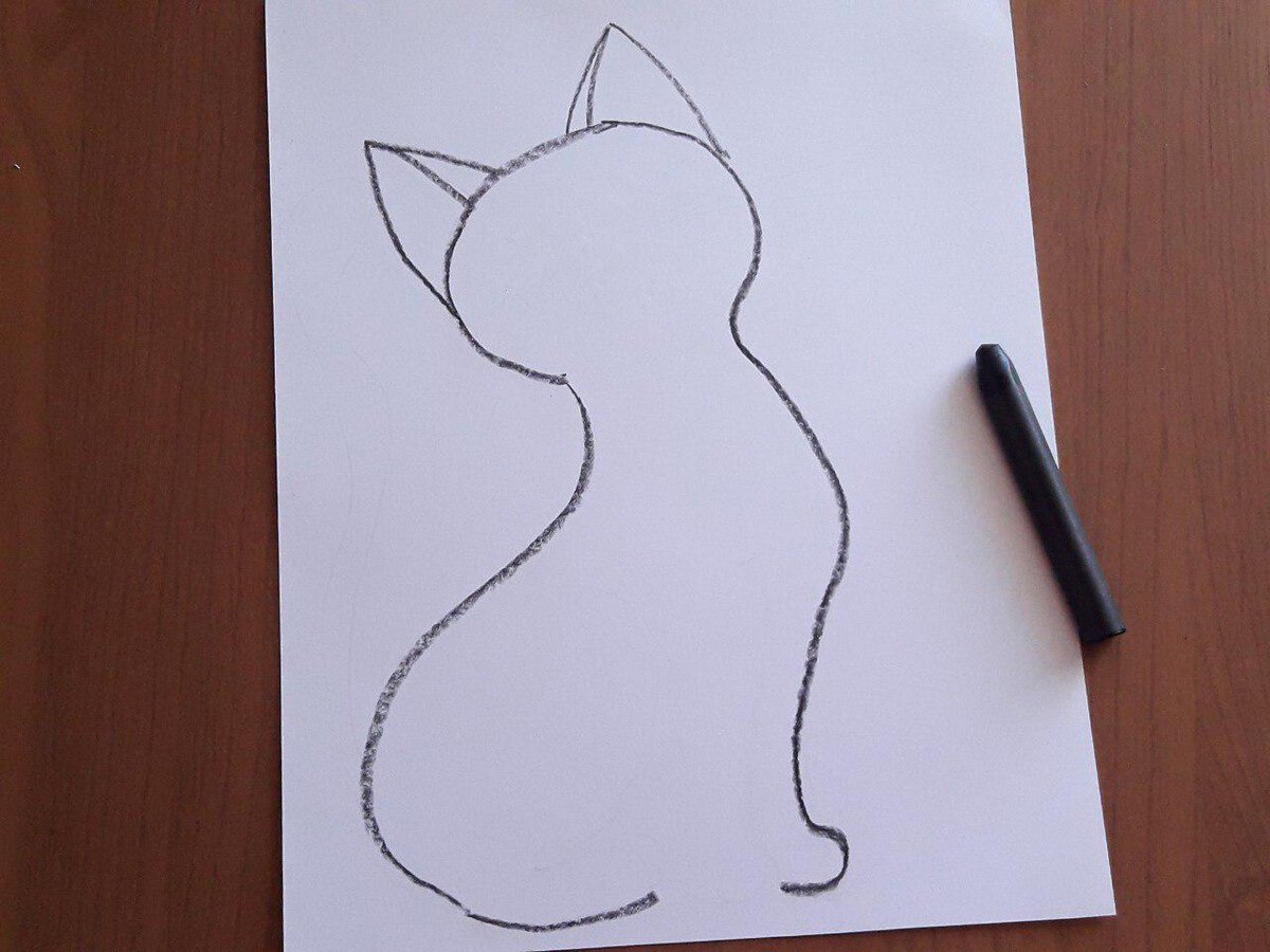 Коты легких делают. Рисование кошки. Кот для рисования. Рисунок кошки легкий. Рисунки котов легкие.
