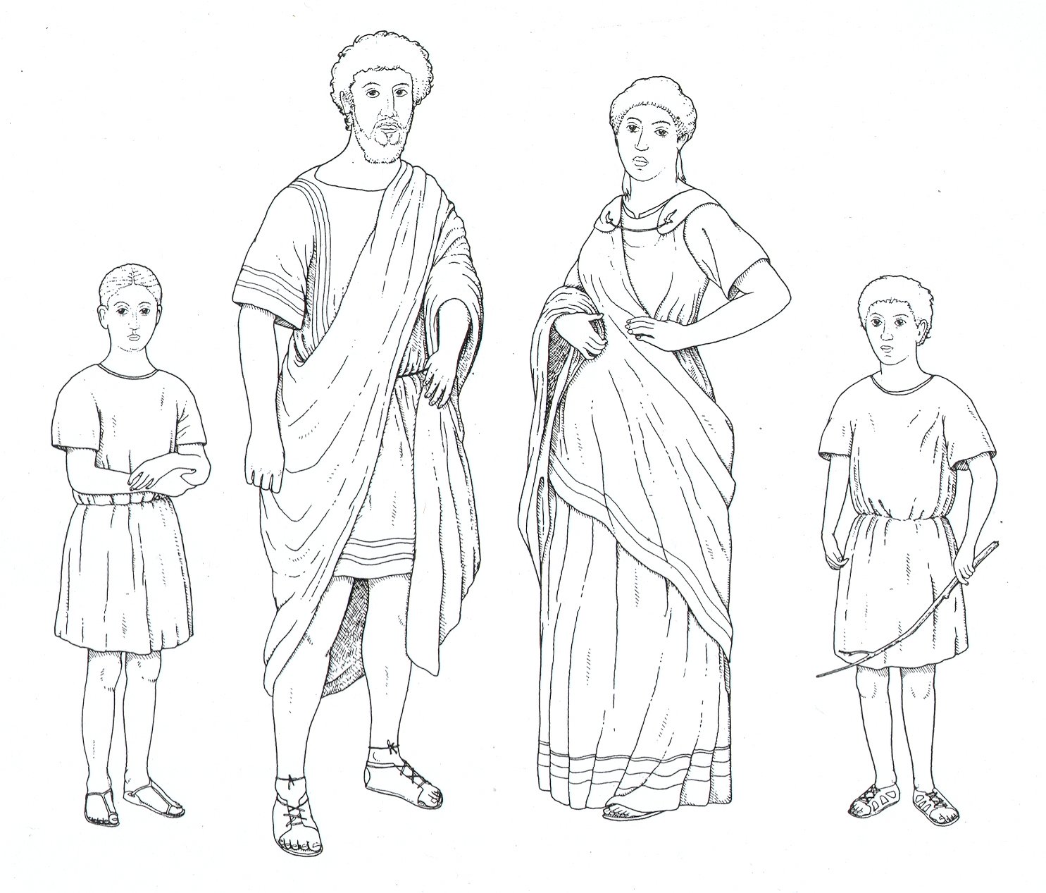 Древний рим иллюстрации 5