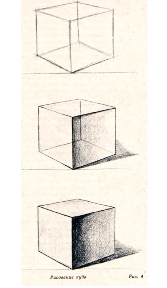 Рисование Куба
