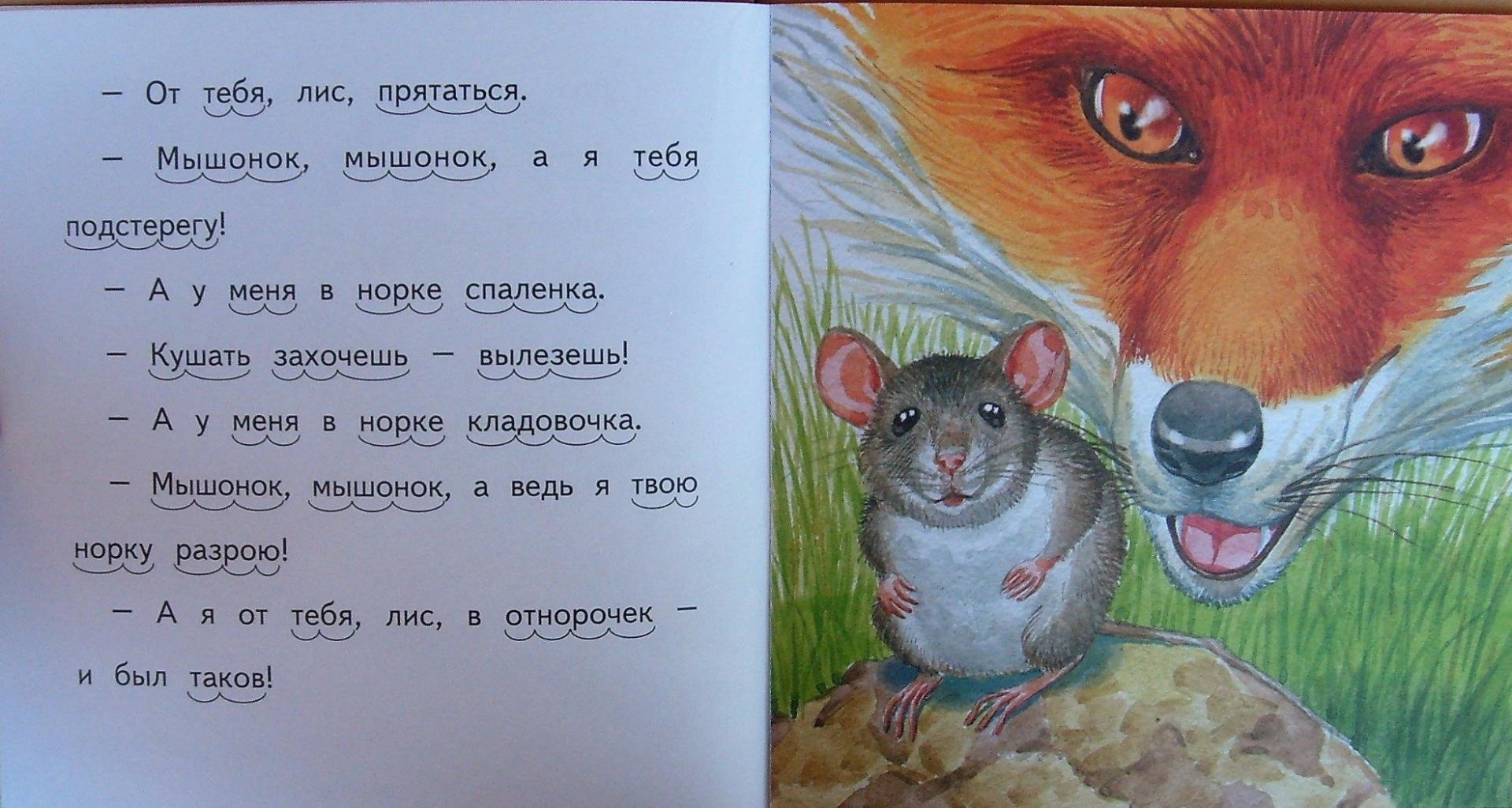 Серая мышь читать полностью. Лис и мышонок. Сказки. Лиса и мышь Сладков. Сказка про лису и мышку.