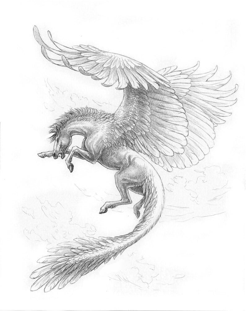 Пегас мифическое сказочное животное