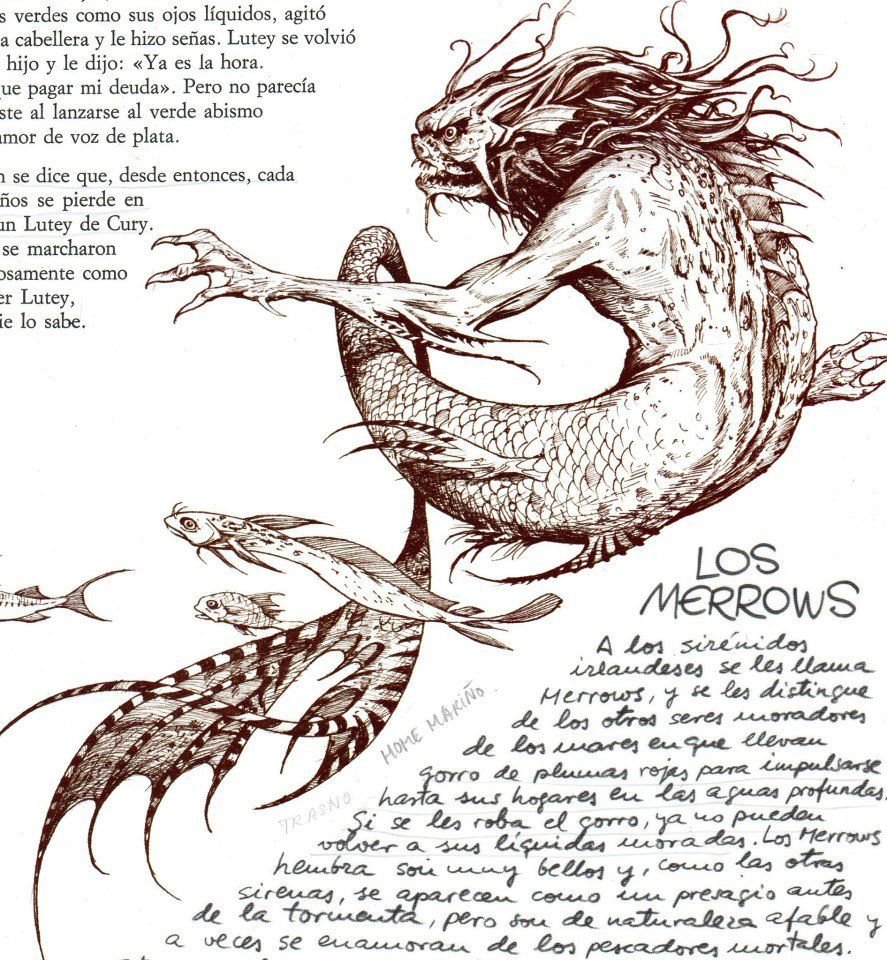 Мэрроу мифология