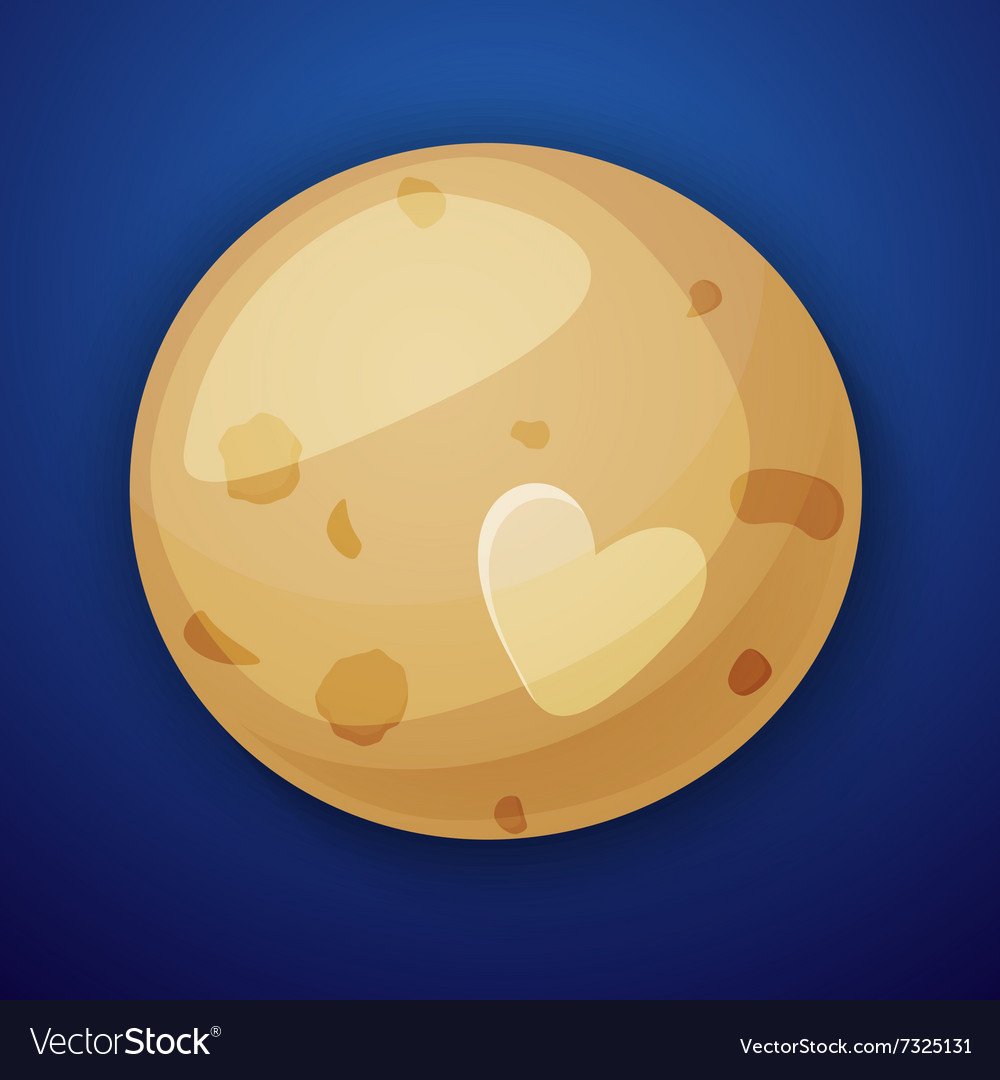 Планета Плутон вектор