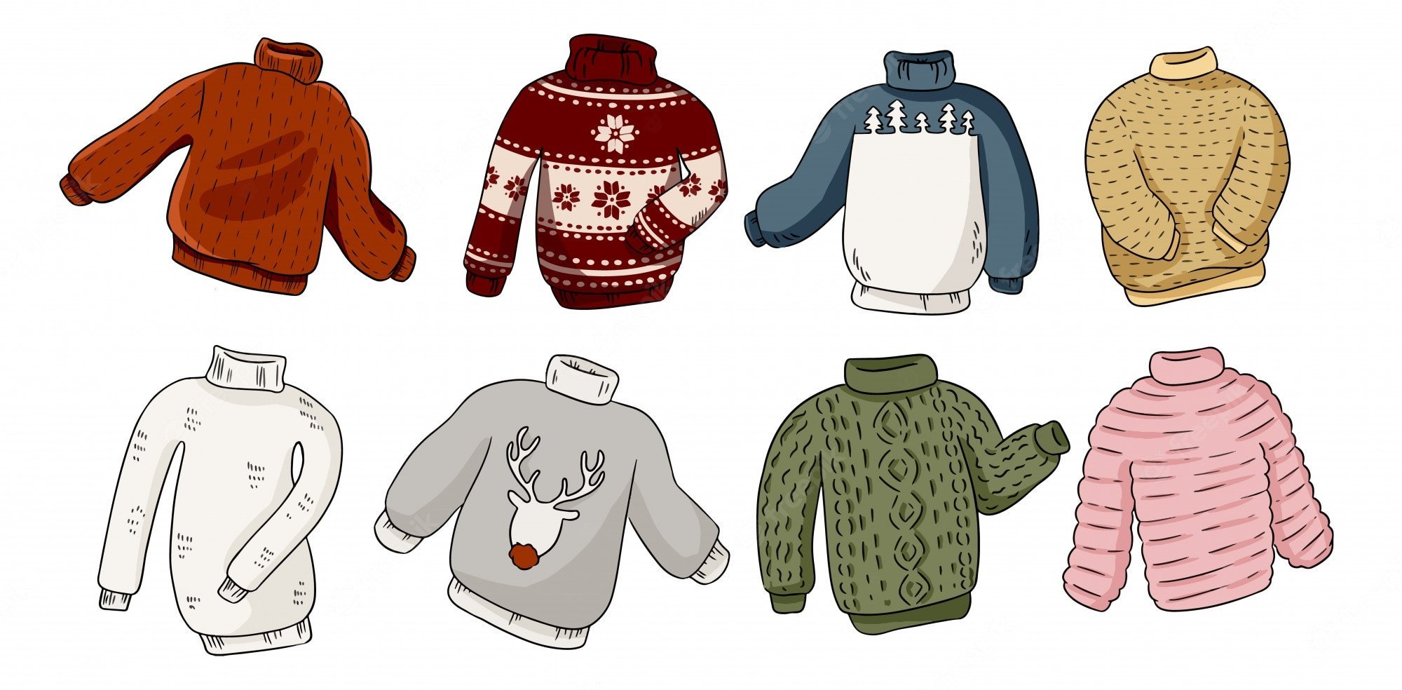 Вязаные свитеры с рисунком — купить в интернет-магазине Ламода