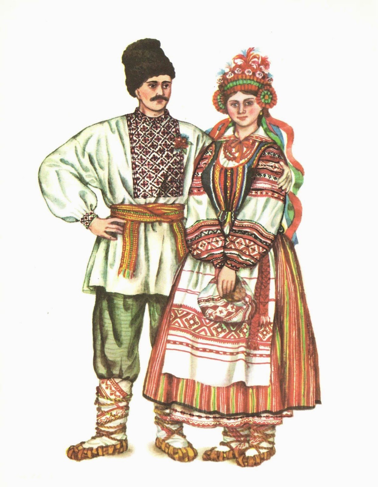 Украинцы в 18 веке. Национальная одежда украинцев 17 века. Национальный костюм народов Украины 17 века. Нац костюм украинцев 17 века. Украинские лапти лычаки.
