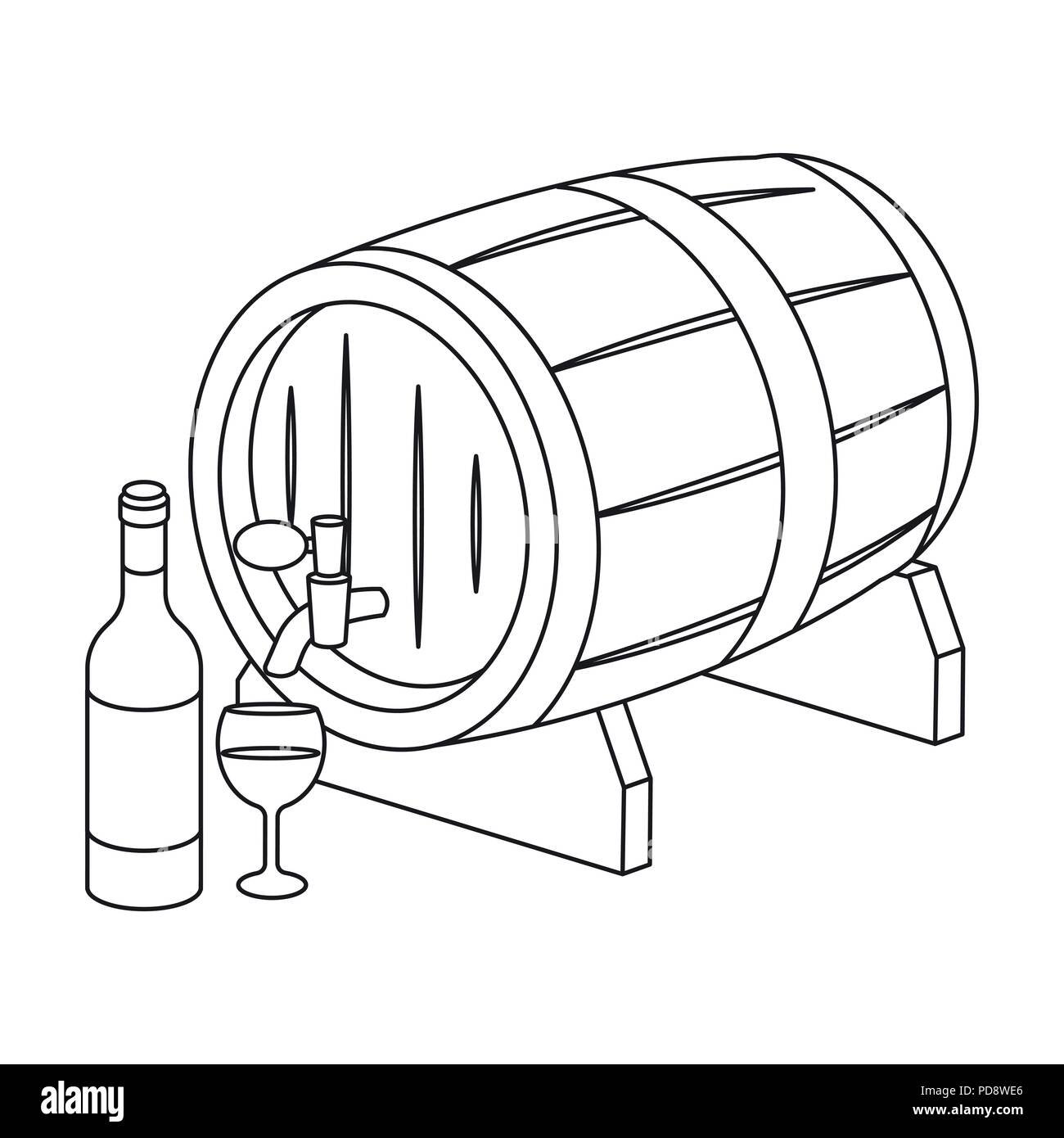 Бочка рисунок для детей - 64 фото