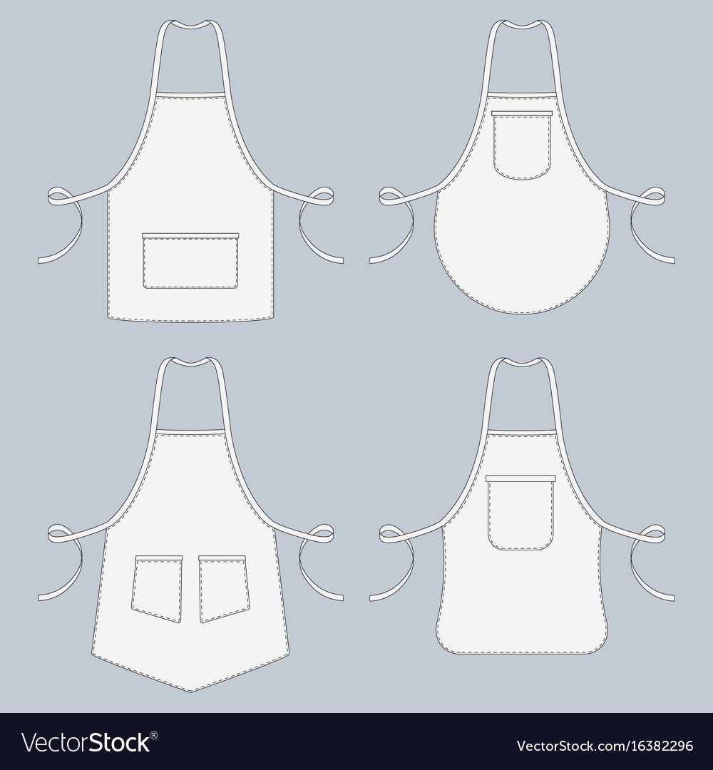 Фартук раскраска