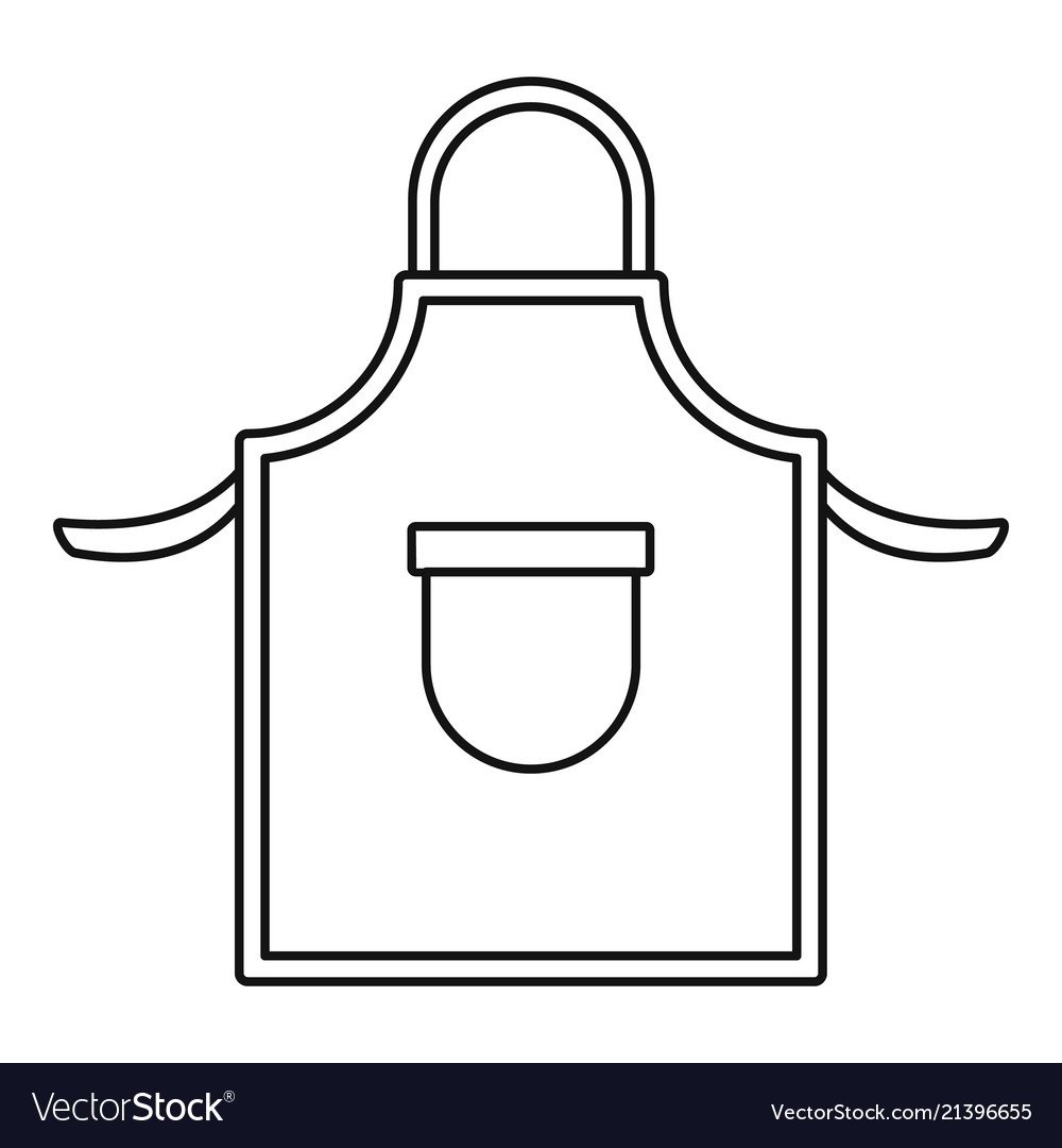 Эскиз фартука повара