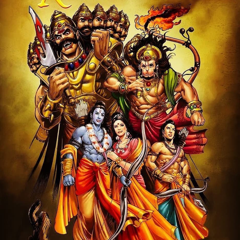 Индийский эпос Рамаяна