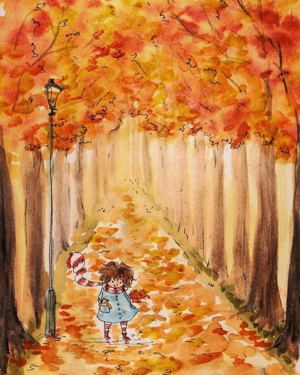 Осень иллюстрации