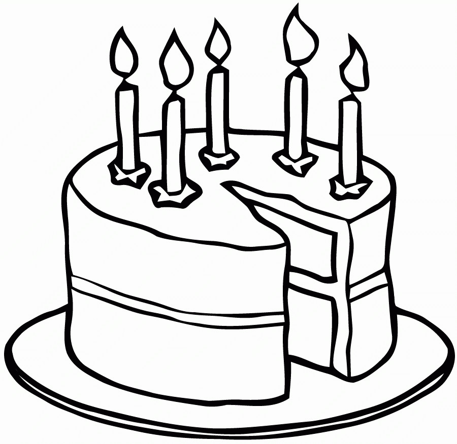 Торт 5 свечей. Рисунок на день рождения. Раскраска торт. Рисунок на деньрожденея. Раскраска торт на день рождения.