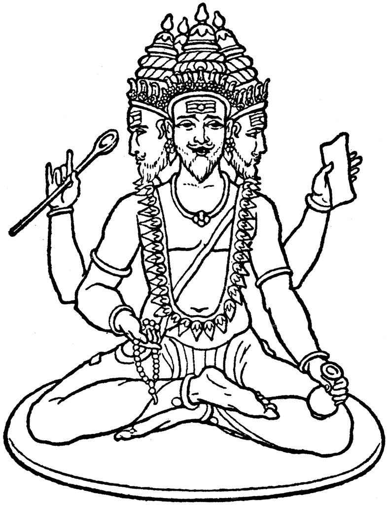 Рисунки древней индии. Брахма Бог древней Индии. Древняя Индия Брахма. Брахма Бог древней Индии рисунок. Бог Брахма в Индии нарисовать.