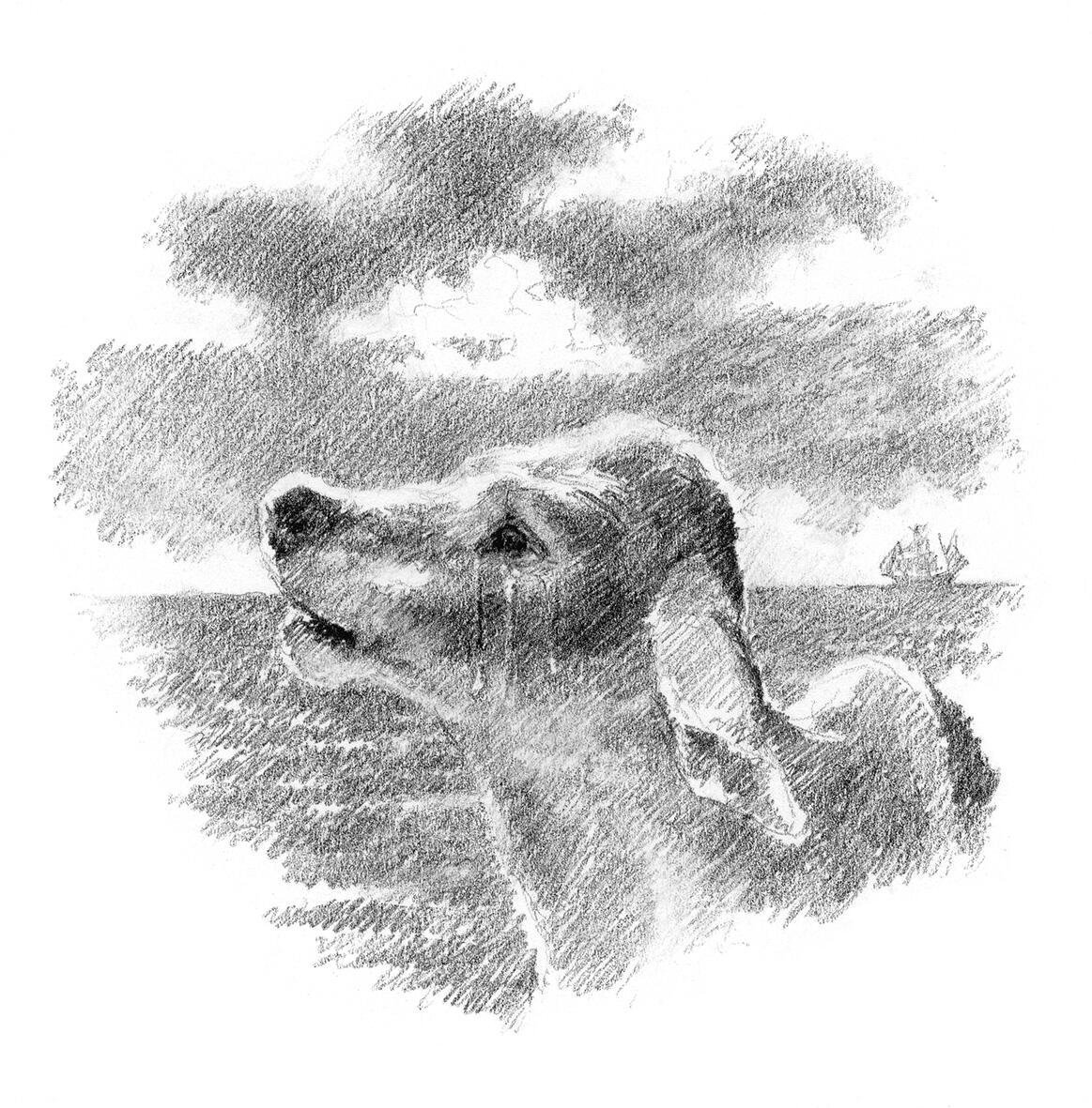 Рисунок барбос и жулька 4 класс легко. Собака кусака Андреев. Кусака Андреев иллюстрации к рассказу.
