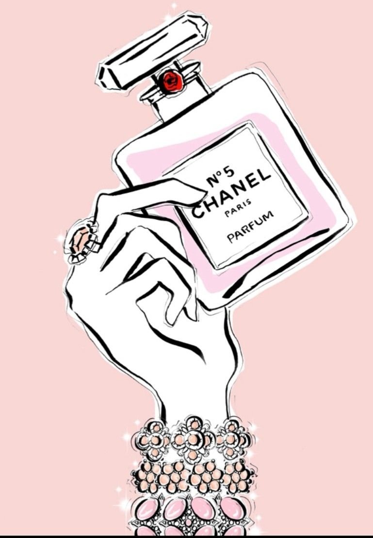 Духи Мисс диор рисунок