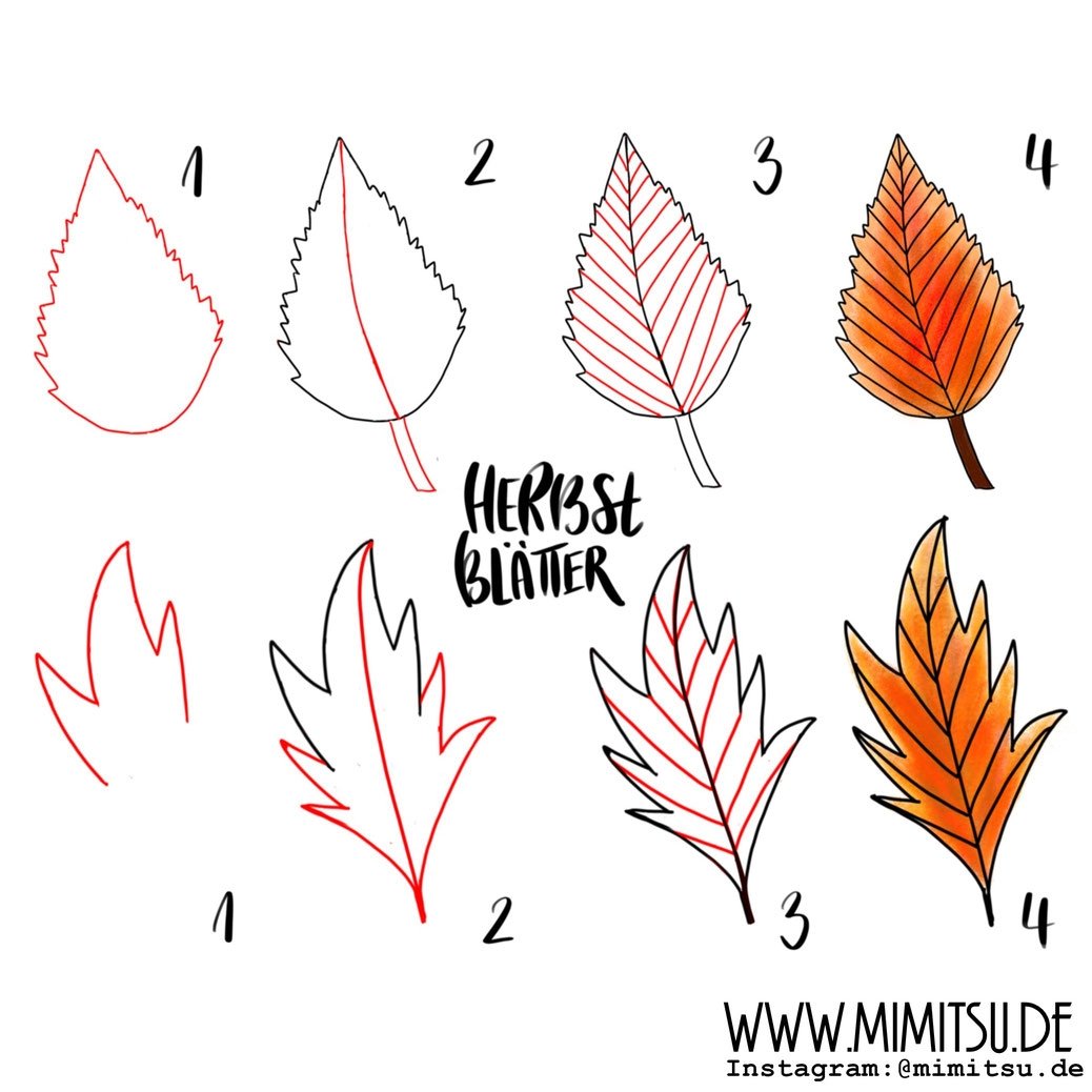 Листья вектор