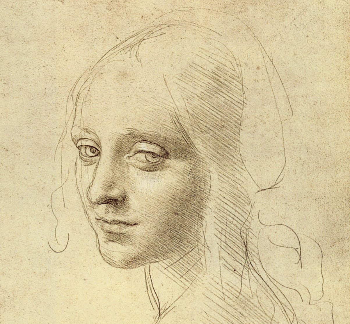 Леонардо да Винчи портрет молодой женщины