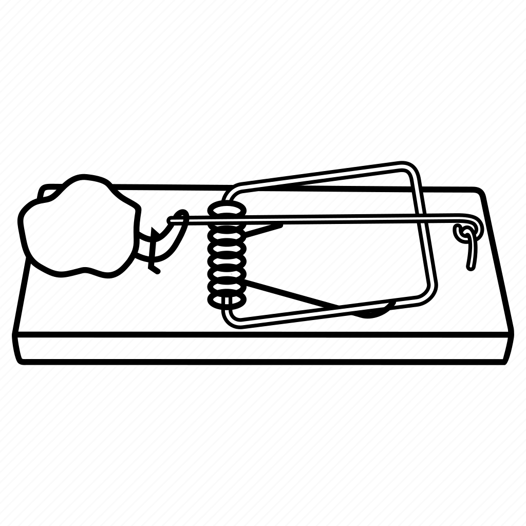 Мышеловка раскраска для детей