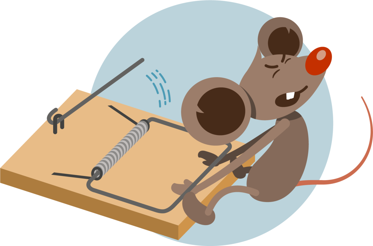 Мышеловка без фона