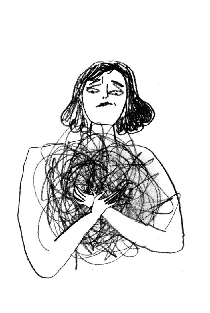 Тревожность иллюстрация