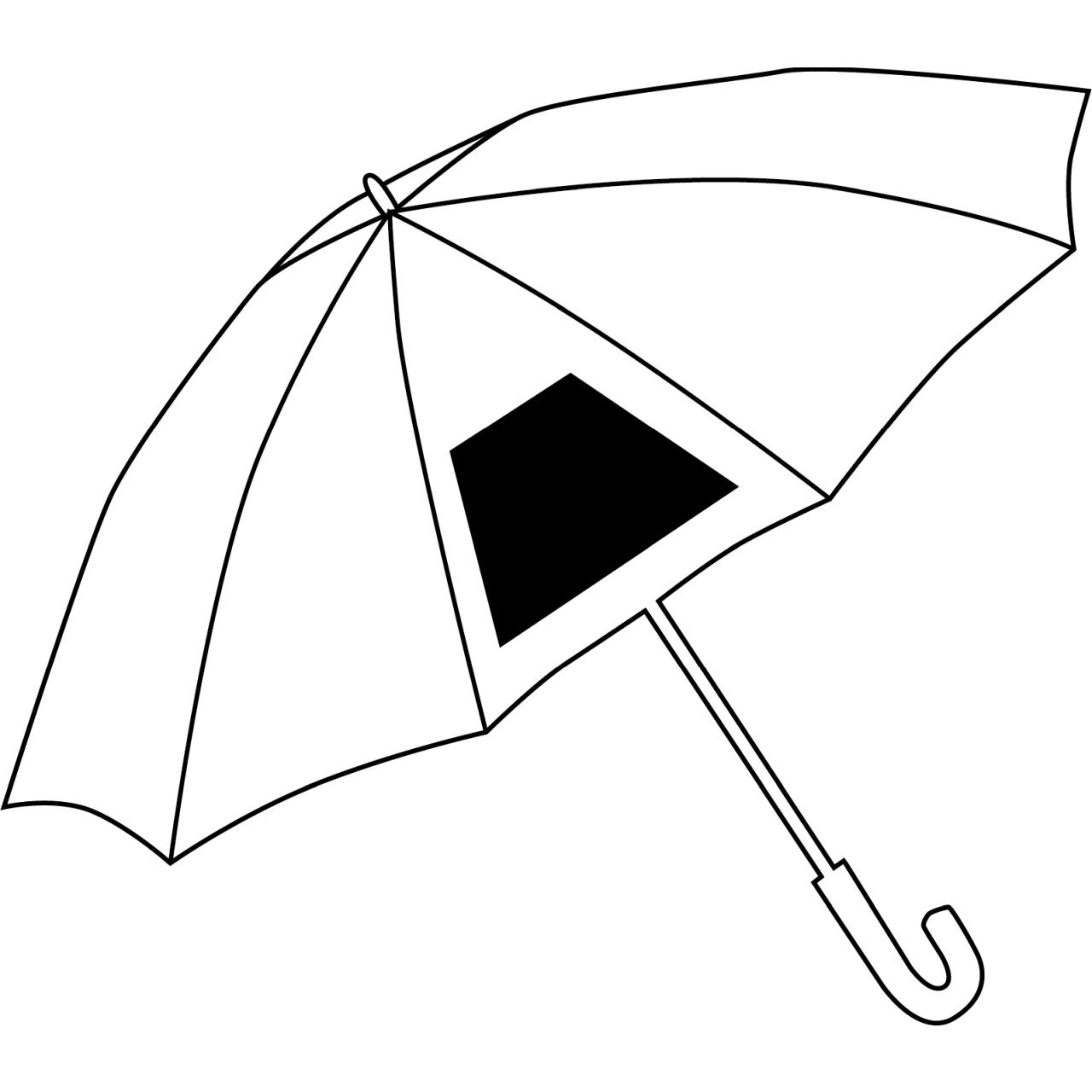 Зонтик карандашом. Зонтик. Зонтик трафарет. Зонт трость. Зонтик для срисовки.